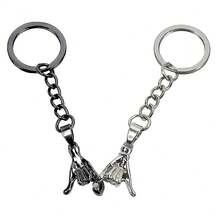 Pinky Promise Couple Gifts Keychain Matching Couples Stuff For Boyfriend Him Girlfriend Her Husband Wife Best Friend Birthday Christmas - A - 查看 9