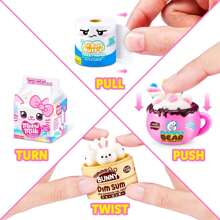 ZURU Zestaw tajemniczy Kawaii Food Mini Brands - zestaw z zabawkami Zuru Kawaii Surprise Mini Food Toys Blind Ball z naklejkami i nie tylko | Seria Mini Brands Kawaii dla dzieci (losowy styl)