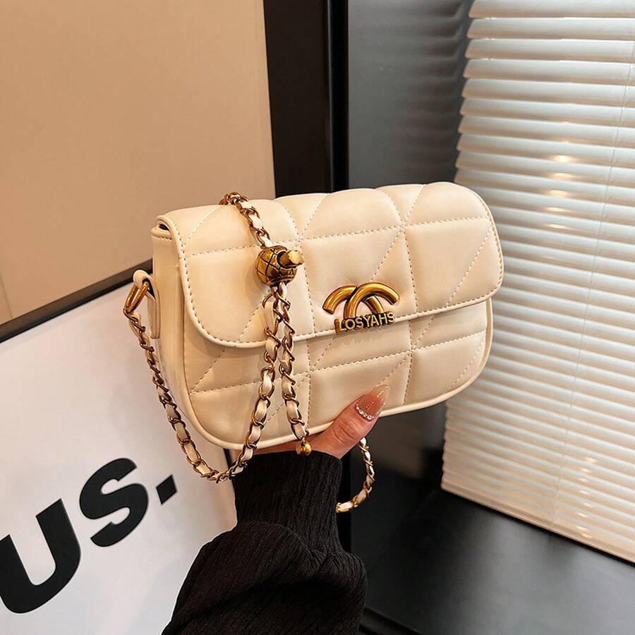 Women Top Handle Bags - 白色 - 查看 1