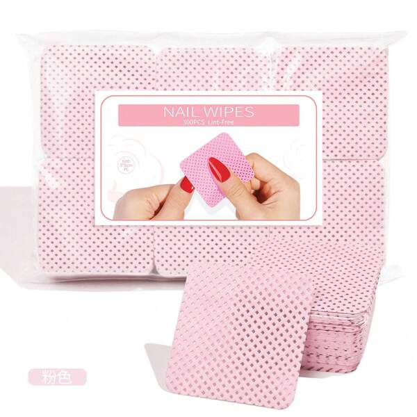 Nail Polish Remover Wipes Nail Cleaning Pads, Non Woven Nail Pads For Women Girl Beauty Salon