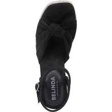 Sandalia para mujer, con plataforma, acabado y corte tipo pulsera, color negro, mod. 1191777 - Negro - Ver 4
