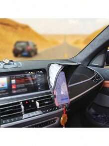 Easypie Selection 1 Piece Car Car Station Mobile Phone Sun Screen Cover New Vertical Sunshade Instrument Panel Mobile Phone Sun Screen Cover Mobile Phone Does Not Get Hot, Car Dashboard Vertical Anti-Glare Mobile Phone Sun Visor - one-size - View 4