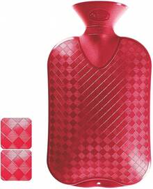 Botella de agua caliente lisa de 2.0 litros de arándano de Fashy - Arándano - Ver 7