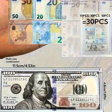 EUR/USD Paper Money Combo Pack, Pet-Themed Commemorative Banknotes In Various Denominations - Perfect For Parties, Anniversaries, DIY Projects, Halloween, Photo Shoots, And All Occasions