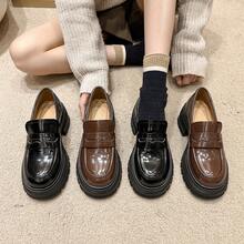 Women Loafers Shoes - Black - View 1