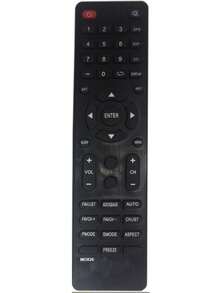 Control Remoto remplazo para TV infrarrojo duradero, color negro con botones blandos, suaves y duraderos, MOX26 - Negro - Ver 1