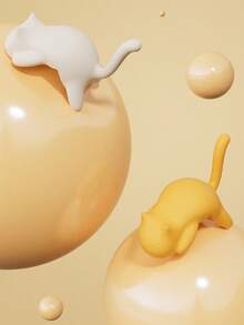 1pc/2pcs/3pcs/5pcs黑白黄粉猫背包挂钩书桌桌边挂钩无痕不挂袋小学生多功能背包打孔 - 彩色 - 查看 8