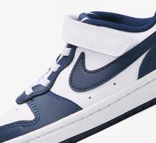 Nike Zapatillas bajas Court Borough 2 para niños - Azul y blanco - Ver 9