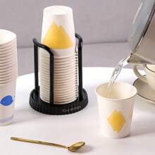 Multi-Functional Disposable Cup Holder,Disposable Paper Cup Storage Rack,Plastic Disposable Cup Holder ,Plastic Paper C Home, Office, Spa, Bar, Café