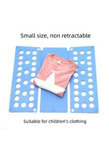 1pc Shirt Folding Board, Shirt Storage Rack, T-Shirt Folding Board, Easy & Quick Clothing Folding Tool For Adults & Kids, Minimalist Design For Spring & Summer Tops - Multicolor - View 11