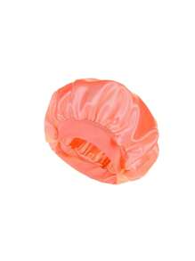 1/2/3pcs Silk Bonnet For Sleeping, Satin Hair Bonnets, Soft Elastic Band Silk Sleep Cap, Silk Hair Wrap For Curly Hair (Black Gold)