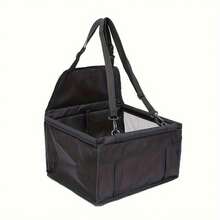 1Pc Pet Car Seat Bag For Small Dogs, Cats & Puppies - Scratch-Resistant, Wear-Resistant Fabric With Safety Features, Easy Travel Accessory, Pet Carrier Bag Dog Car Seat Car Seat Covers Dog Car Seat Cover Pet Car Seat - Multicolor - View 9