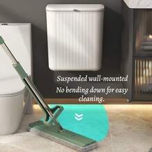2025新款窄壁挂式浴室垃圾桶带盖家用悬挂式垃圾桶免钻孔