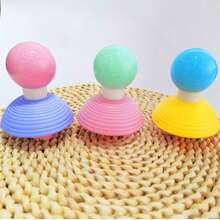 Three PP Material Manual Roller Massage Tools In Optional Colors, Suitable For Neck, Face, Thighs And Calves, Equipped With 3 Ball Heads, A Multifunctional Home-Use Full-Body Massage Tool.