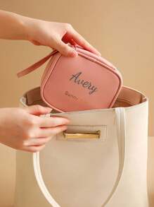 Personalized Custom Mini Minimalist Purse For 2025, Small And Fresh, Portable Protective Cover For Cards, Small Bag For Miscellaneous Items, Lipstick Storage Pouch - Multicolor - View 4