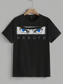 Oversized T-Shirt Manga Narutoo Anime Print Streetwear Style Unisex Blouse Men Women 100% Premium Cotton Immediate Shipping