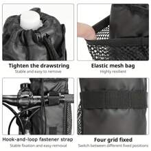 1/2 件自行车水壶架，山地车/折叠自行车水壶架，车把保温水壶袋，女士收纳整理器，旅行必需品，返校宿舍收纳秋季装饰 - 彩色 - 查看 7