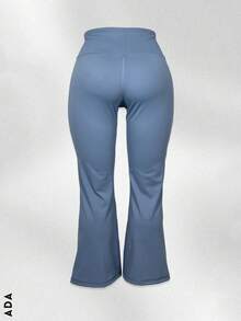 Women Leggings - 霧霾藍 - 查看 2