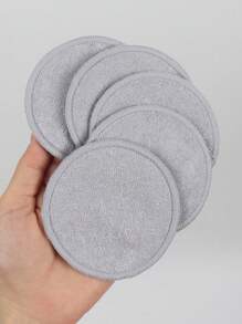 1/3/5/10pcs Reusable Makeup Remover Pads, Gentle On Skin, Quickly Remove Makeup, Suitable For All Skin Types