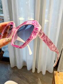 LiMiaoMiao 1 chiếc kính thời trang đa giác Unisex đa năng - Nhiều màu - Xem 1