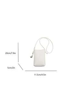 Mini Fashion Bucket Shoulder Bag For Women Wallet Purse Wallet - White - View 10