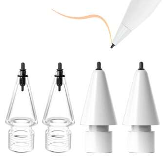 兼容 Apple Pencil Pro 笔尖，兼容 iPad 第二代静音电容式触控笔尖