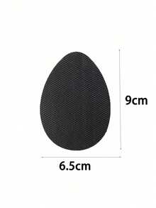 10/6/2 Piezas Almohadillas antideslizantes para tacones altos Suelas de goma autoadhesivas Almohadillas de goma para la parte delantera del pie Insertos de zapato silenciosos para zapatos casuales
