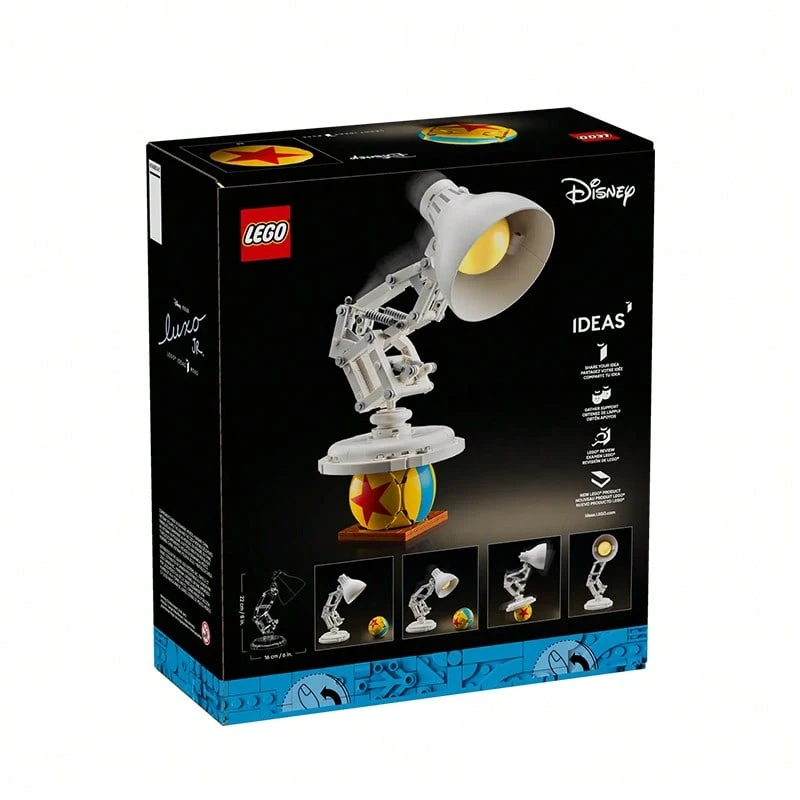 LEGO Pixar Lamp 21357 Kids Building Block Set, Suitable As A Gift - 21357 - View 1