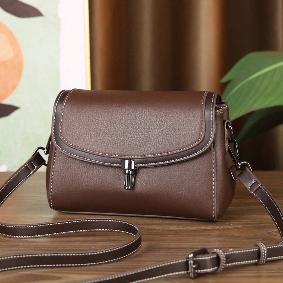 Women Shoulder Bags - 咖啡 - 查看 1