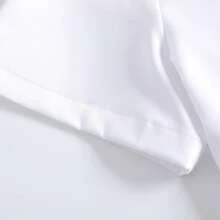 2025 New High-End Business Professional White Blouse For Women, Short Sleeve Office Formal Shirt Top - 白色 - 查看 5
