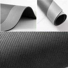 石纹浴室地垫，硅胶材质，防滑吸水，适用于浴室、地板，石纹浴室地垫，快干易清洁，灰色、白色浴室地垫/入口地垫，厨房地毯