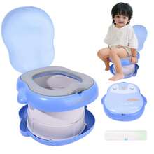حاويات تدريب الأطفال للسفر - الأزرق - مشاهدة 1