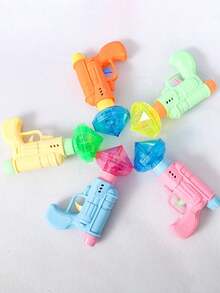 Juguete lanzador creativo que se ilumina, gira y destella en colores aleatorios