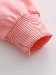 Teen Girl Cherry Printed Long Sleeve Round-Neck Loose Fit Sweatshirt, Suitable For Autumn/Winter,Suitable For Daily Wear, Party, School, Attending Music Festivals, Vacation, Commuting