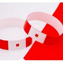 1000pcs/Set Waterproof Paper Wristbands, Colorful Arm Bands For Sports Events, Parties, Competitions, Concerts, Festivals, Club Activities, And Celebrations