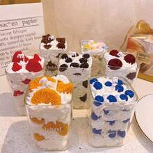 1 Glass Fruit Candle! Cheers To You And Another Year Of Beautiful Memories. Strawberries, Oranges, Cherries, Mulberries, Donuts, Chocolate Candles. I Hope Your Big Day Is As Sweet As These Lovely Candles, And Next Year Will Be Filled With Fun, Adventure, And Shareable Moments. - Multicolor - View 4