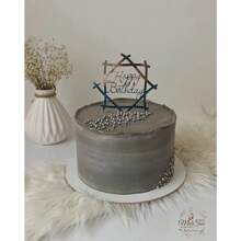 Acrylic Happy Birthday Cake Topper Cursive Font Happy Birthday Sign For Birthday Cake Decoration - Multicolor - View 3