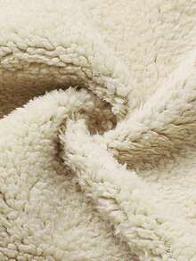 男士抓绒连帽外套，羊羔绒内衬，拉链口袋，休闲户外运动外套，加厚保暖，适合冬季，圣诞节礼物，万圣节礼物