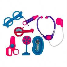 Mini Doctor's Bag For Pretend Play - Doctora ROSA + Emb. Presente - Ver 4