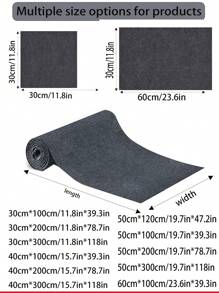 1 个时尚粘性抓墙垫,带自粘背衬,适用于沙发、墙壁、猫树和 DIY 攀爬猫抓家具保护垫,猫抓柱 - 采用切割墙贴设计,多功能猫抓垫 - 室内玩耍和抓挠,沙发和家具保护垫 - 送给猫主人的完美礼物 - 黑色 - 查看 10