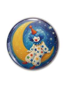 Broche de insignia con patrón divertido, alfiler de solapa para mujer, accesorio de ropa, decoración colgante de bolso, regalo para amigos, familia, maestros y clasemates - Multicolor - Ver 5