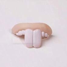 1pc 8-Style Funny Fake Teeth, Gag Toys For April Fool's Day, Halloween Props, Friend Party Gifts, Valentine's Day Gifts - Multicolor - View 7