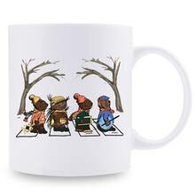 11 Oz White Ceramic Mug With Double Side Print - Emmet Otter Jug Band Christmas Nightmare Band Pops Coffee Mugs - Ideal Gift For Daily Water Coffee Drinking - trắng - Xem 9