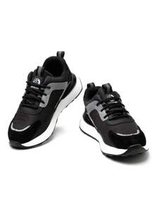 RAYDLINX 夏季透气男士钢头鞋，防砸、防刺穿、舒适、防臭，适合建筑工地