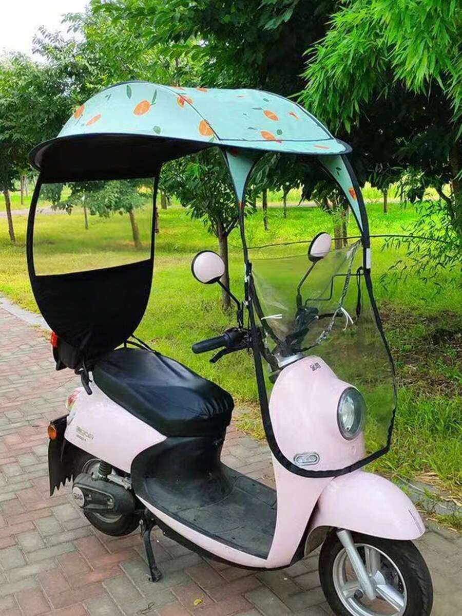 Toldo Para Motocicleta - Verde - Ver 1