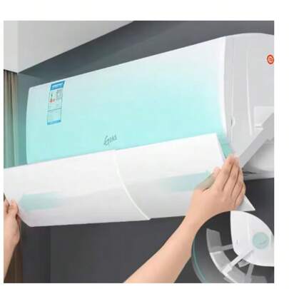 Defletor de ar anti-sopro direto para ar condicionado, defletor de ar suspenso escalável para ar condicionado doméstico