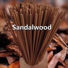11/51/111pcs 8.66 Inch Sandalwood Incense Sticks, Creates A Relaxing And Ambiance Suitable For Home, Tea Room, Living Room, Meditation, Zen Meditation, Helps With Sleep - Sandalwood - View 2