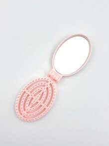 1 件可折叠梳子 - 奶油色，便携式，内置镜子 1 件可折叠梳子 - 奶油色，便携式，内置镜子 - 預設 - 查看 11