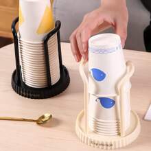 Multi-Functional Disposable Cup Holder,Disposable Paper Cup Storage Rack,Plastic Disposable Cup Holder ,Plastic Paper C Home, Office, Spa, Bar, Café