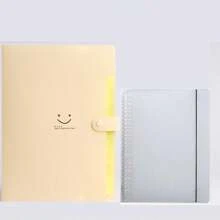 可拆卸 A4/A5 活页夹封面、学生活页笔记本、办公用品、返校用品、学校用品 - 綁帶款活頁夾 - 查看 25